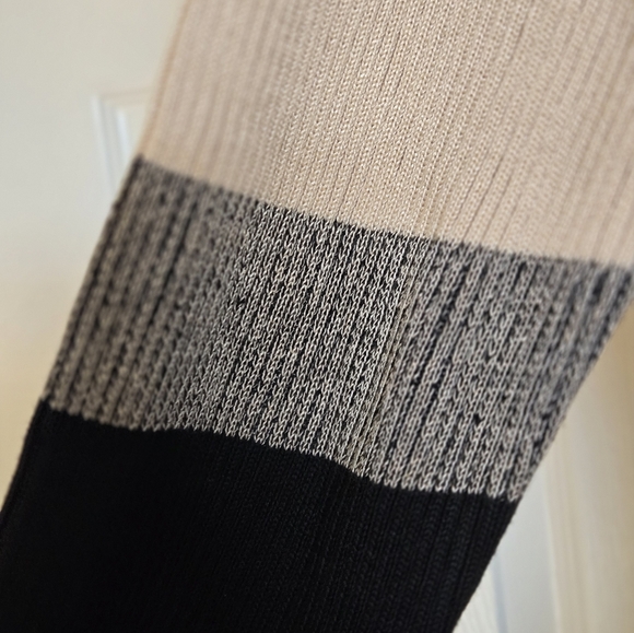 NWT Plus size Taylor Ribbed Colorblock Midi Turtleneck Dress 2X - Picture 2 of 4